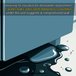 Read more about the article Unveiling 10 indicators for dishwasher replacement

1. water leaks: persistent dampness or puddles under the unit suggests a compromised seal.