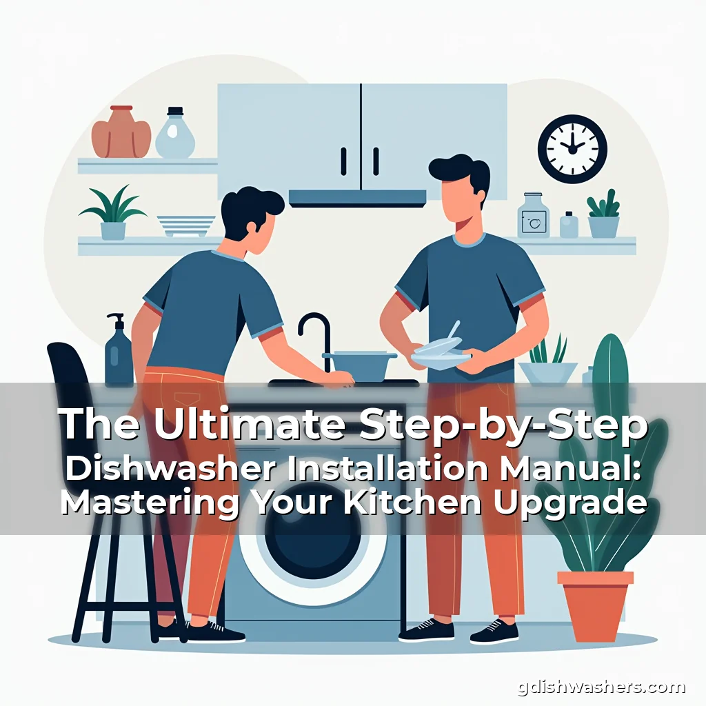 Read more about the article The Ultimate Step-by-Step Dishwasher Installation Manual: Mastering Your Kitchen Upgrade
