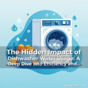 Artistic representation for The Hidden Impact of Dishwasher Water Usage: A Deep Dive into Efficiency and Conservation